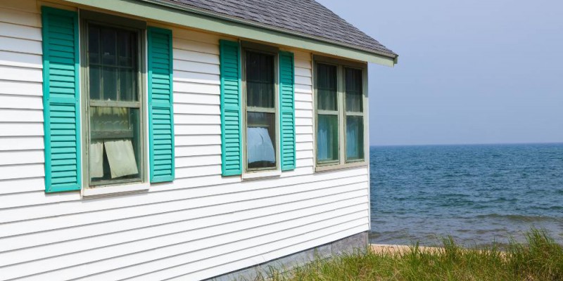 maison rénovée en bord de mer