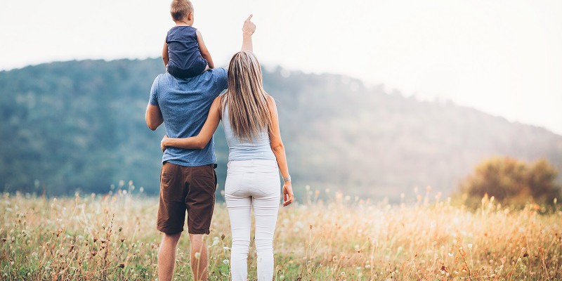 famille projet credit immobilier