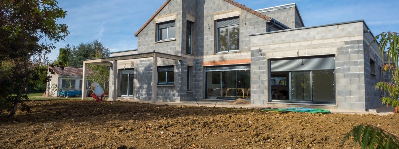 Maison en construction