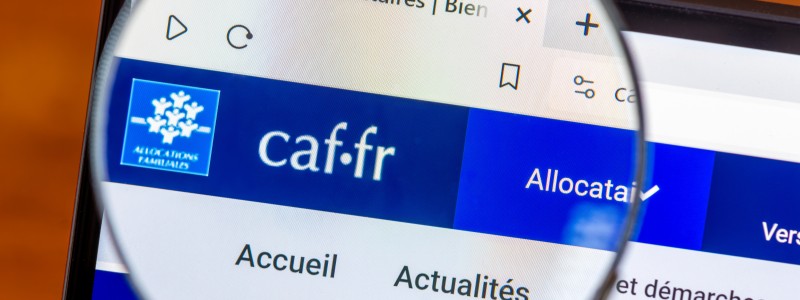 Site internet CAF
