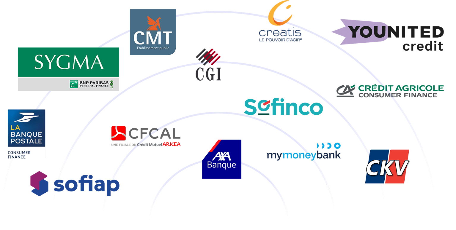 Nos partenaires bancaires