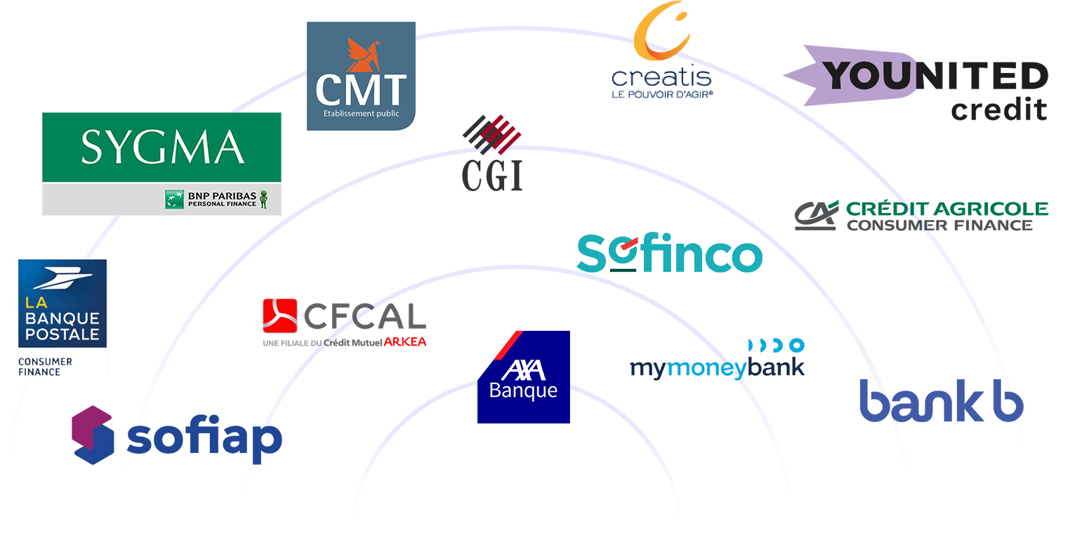 Nos partenaires bancaires