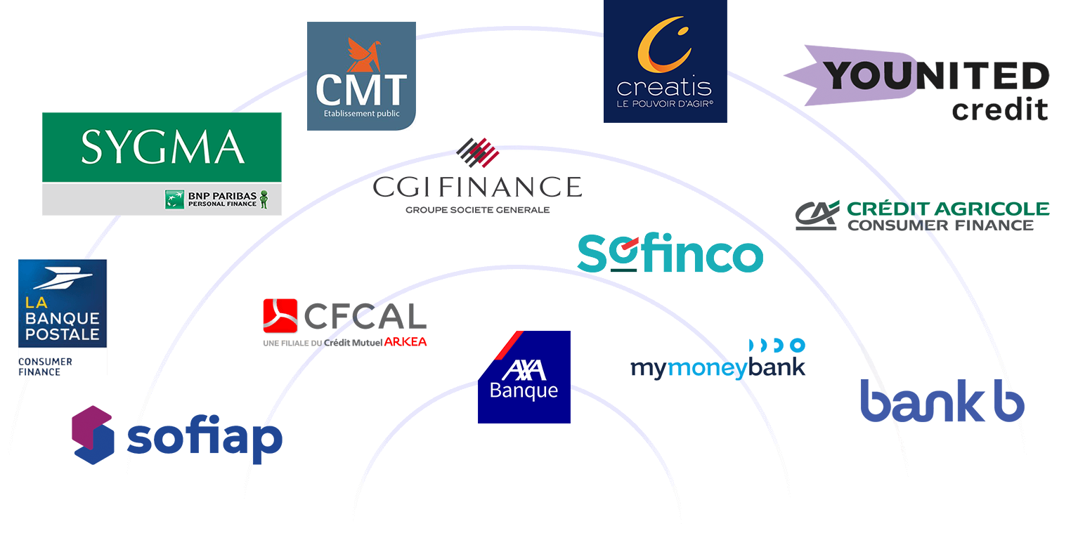 Nos partenaires bancaires