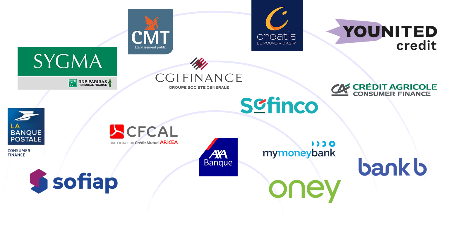 Nos partenaires bancaires