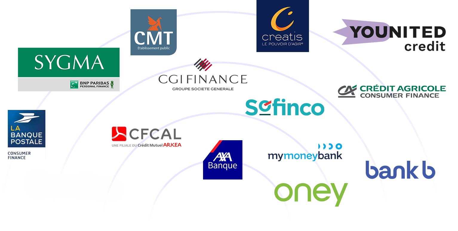 Nos partenaires bancaires